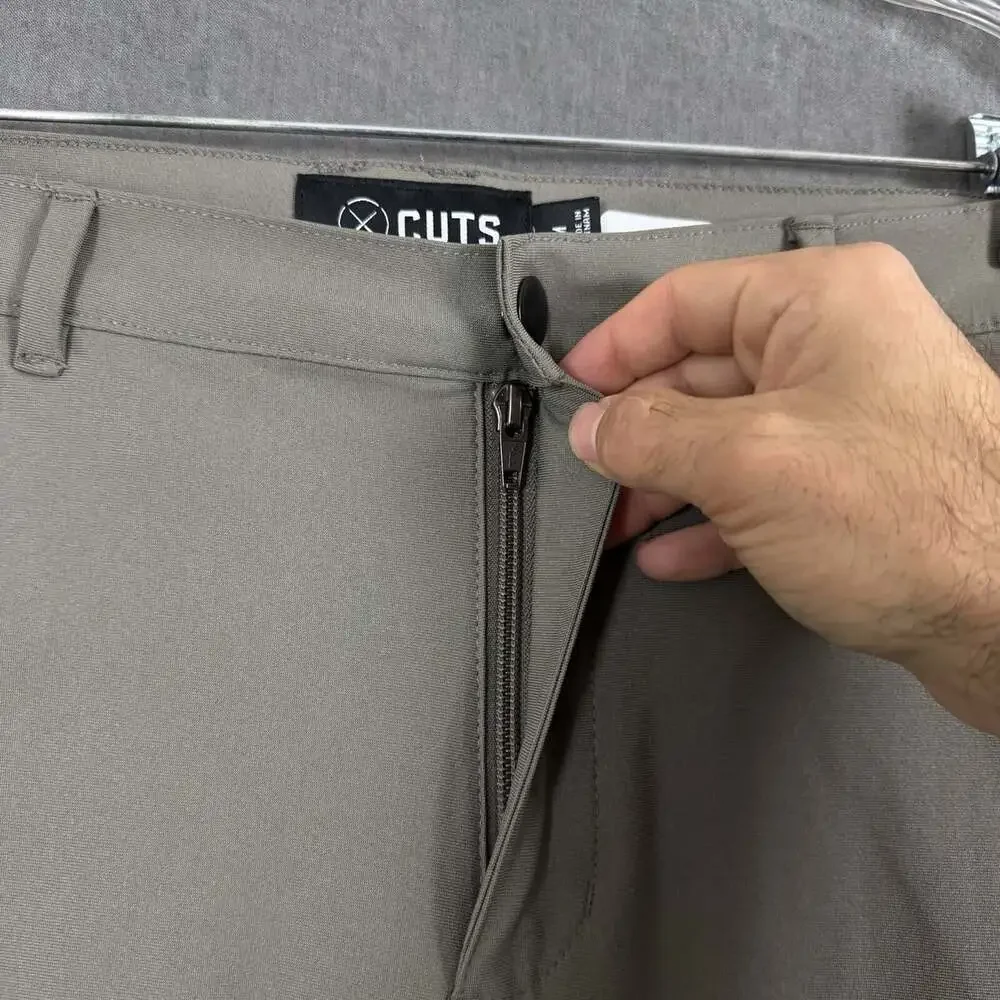 Cuts Clothing Men's Size Medium Brown Slim Fit AO Jogger Pants
